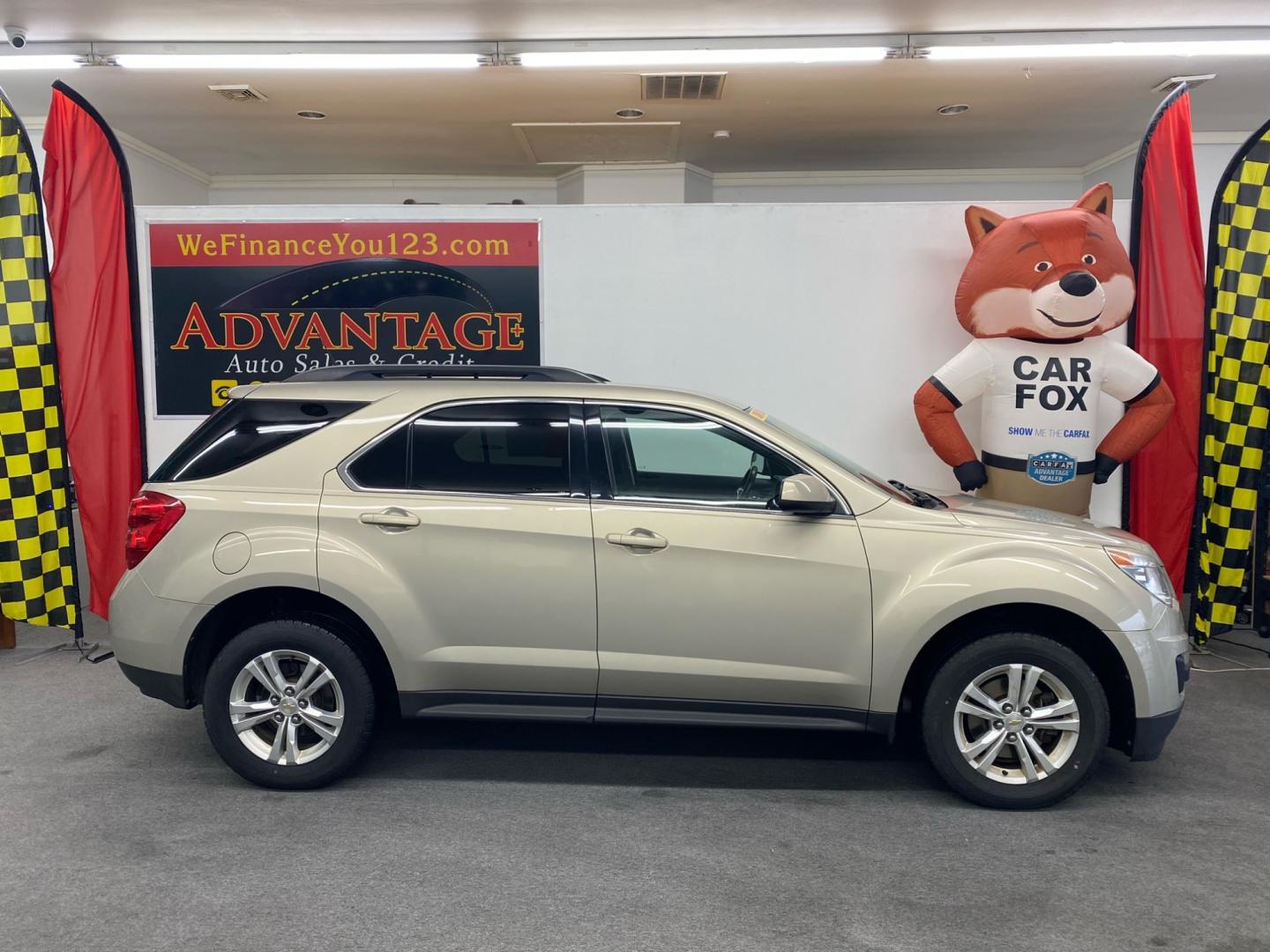 2012 GOLD /BLACK Chevrolet Equinox (2GNFLEEK0C6) , located at 533 S West End Blvd., Quakertown, PA, 18951, (877) 257-4995, 40.343994, -75.303604 - Photo#0